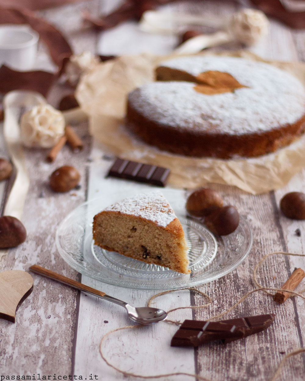 Torta Con Farina Di Castagne E Cioccolato Passami La Ricetta