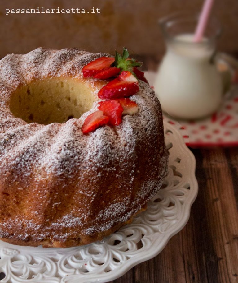 Torta 7 Vasetti alle Fragole - Torta allo Yogurt - Passami ...